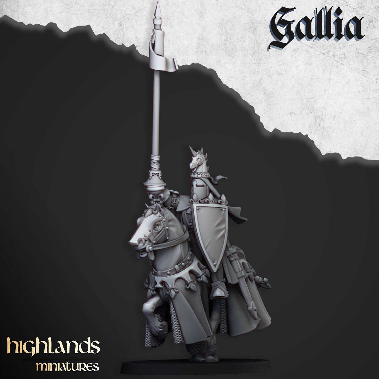 Chevaliers royaux de Gallia - Highlands Miniatures