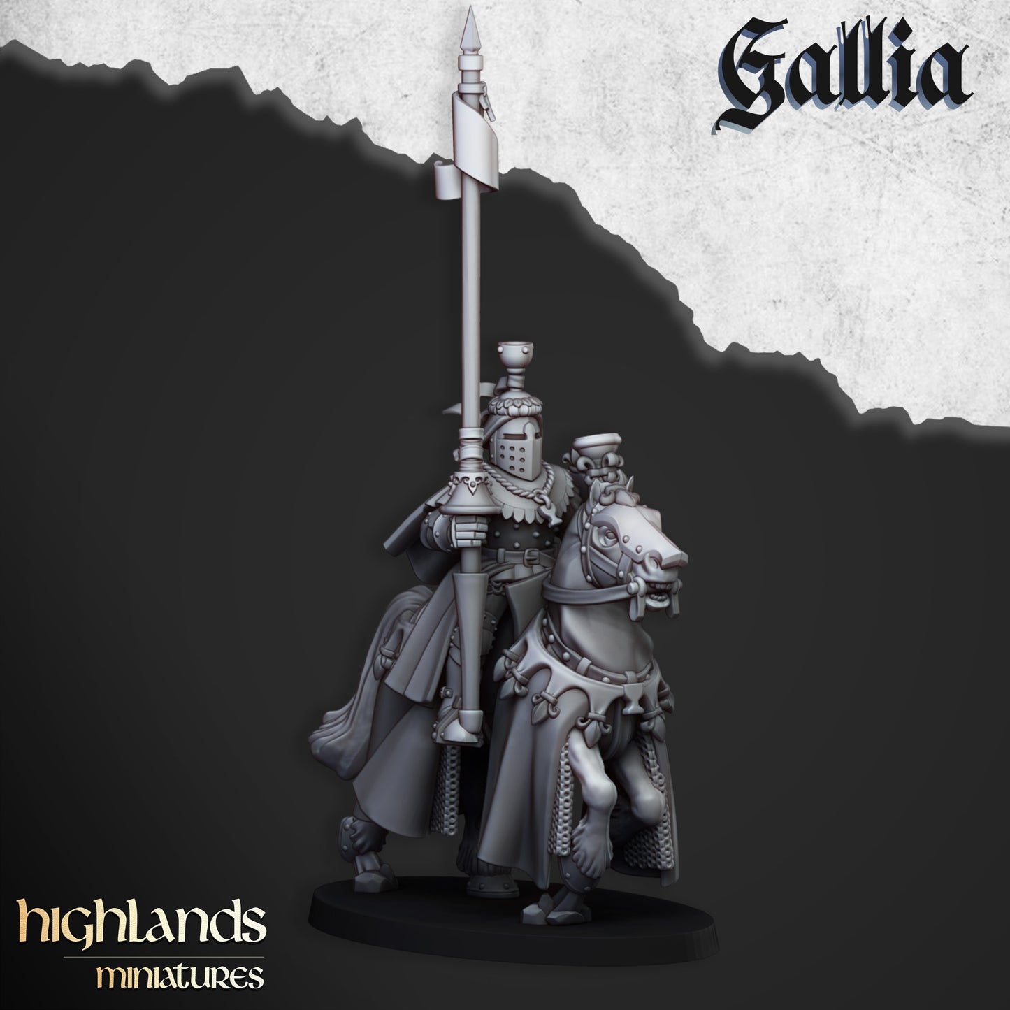 Chevaliers royaux de Gallia - Highlands Miniatures