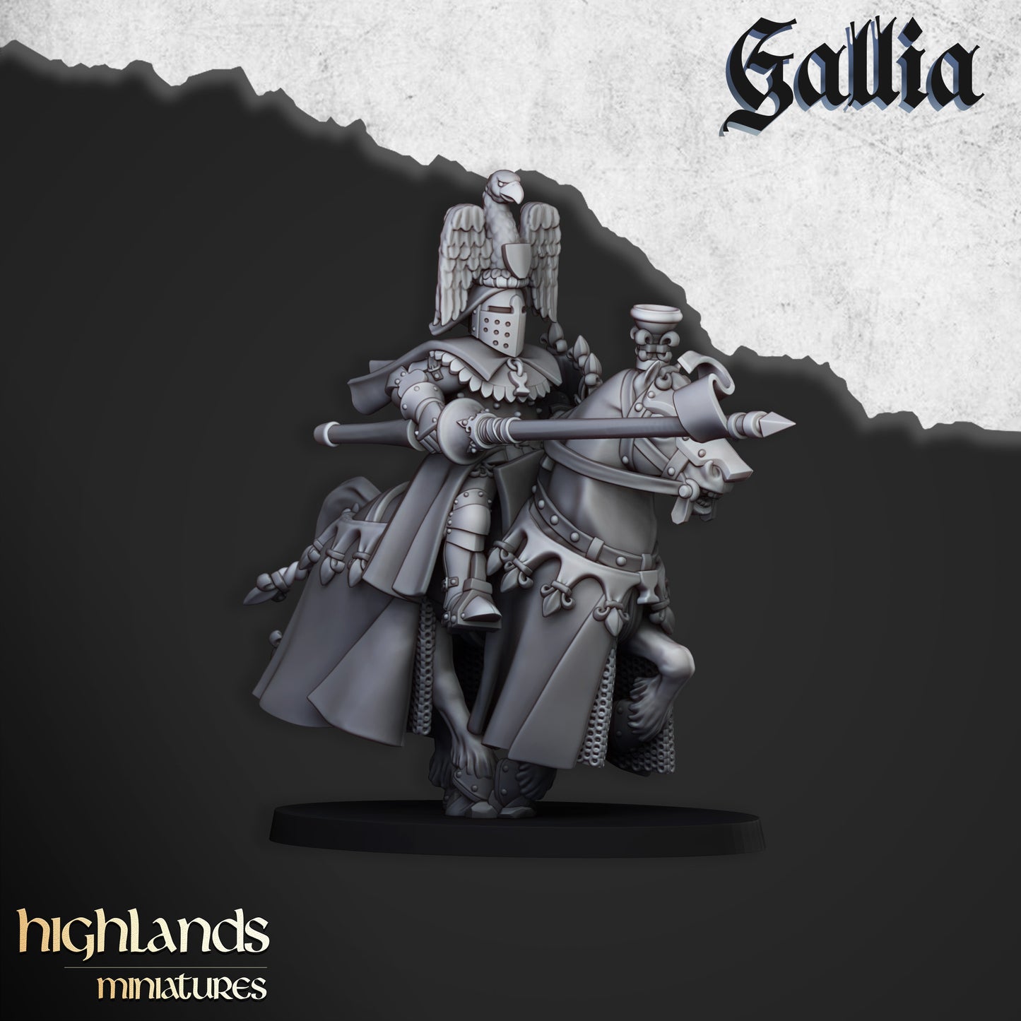 Chevaliers royaux de Gallia - Highlands Miniatures