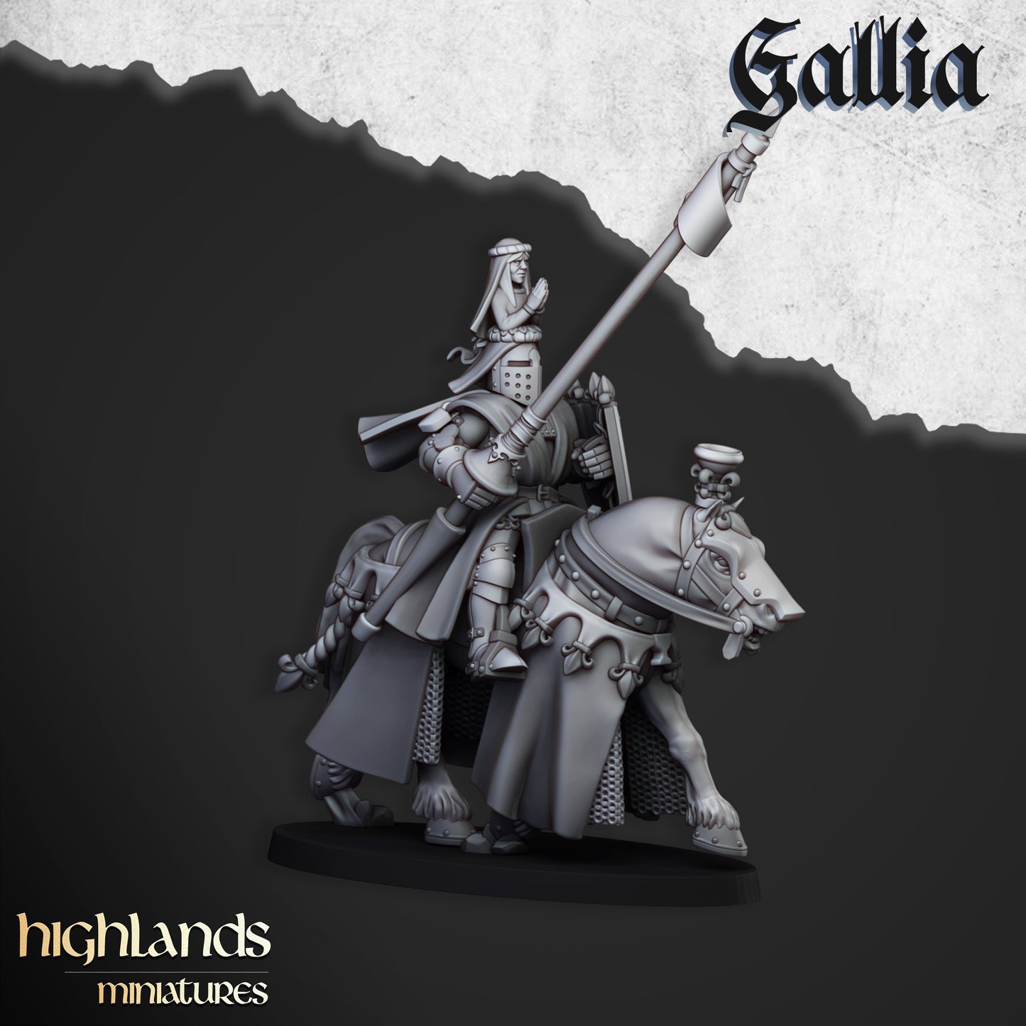 Royal Knights of Gallia - Highlands Miniatures