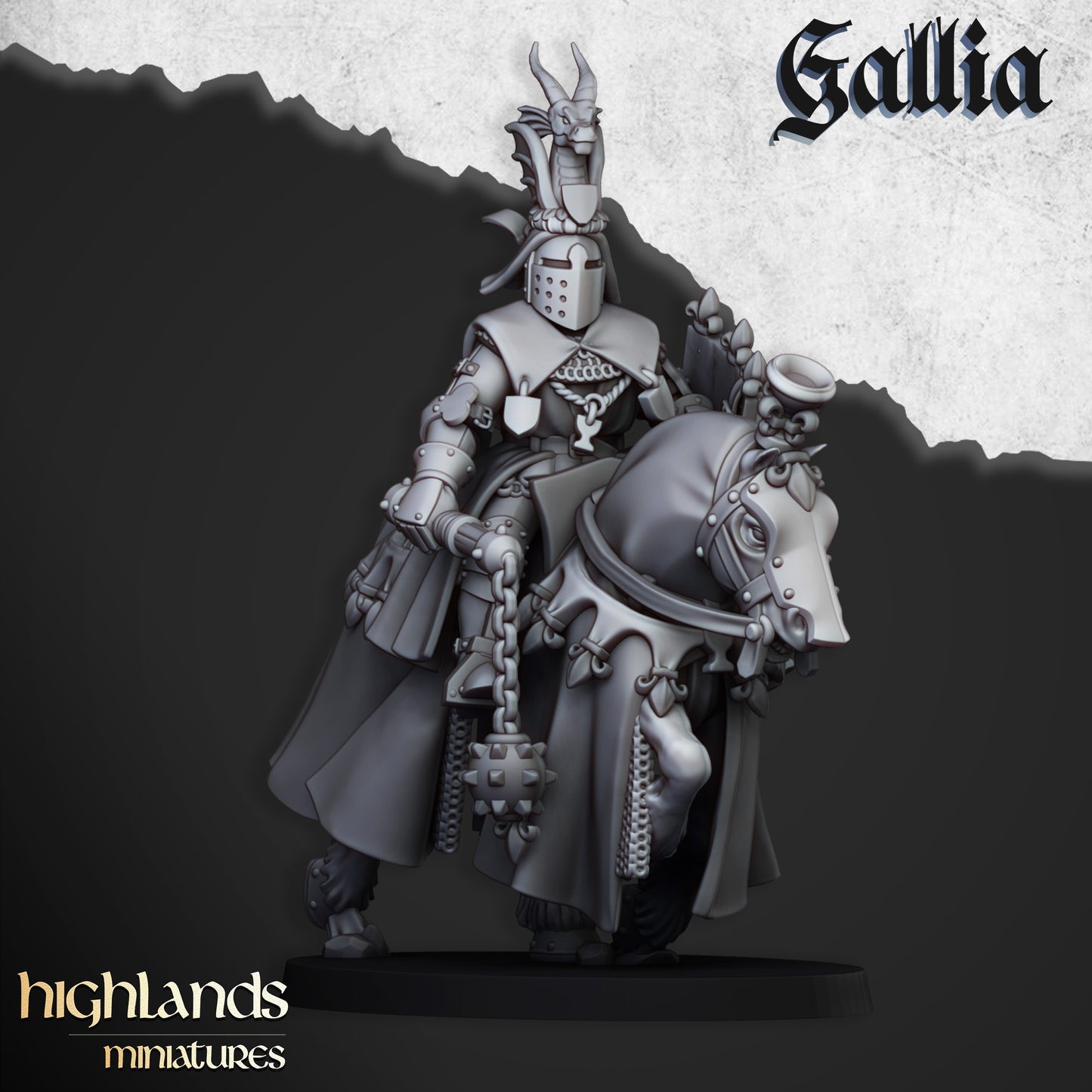 Chevaliers royaux de Gallia - Highlands Miniatures