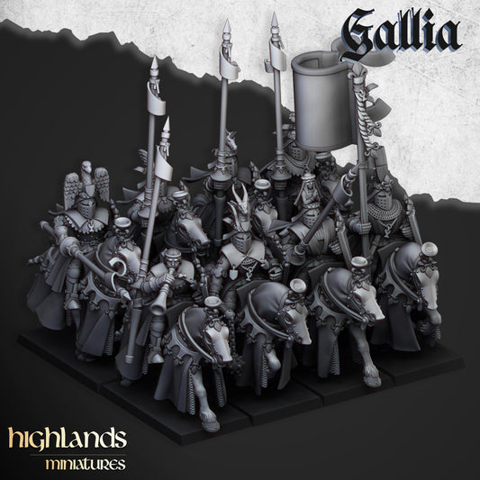 Königliche Ritter von Gallia - Highlands Miniatures