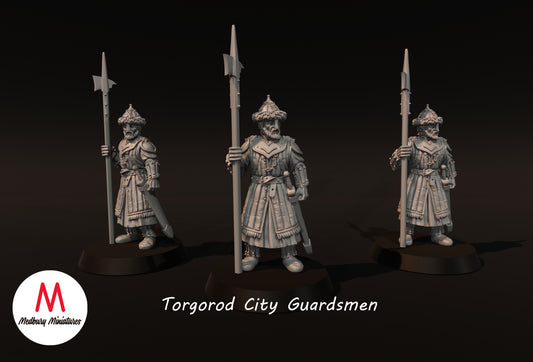 Gardes de la ville de Torgorod - Medbury Miniatures