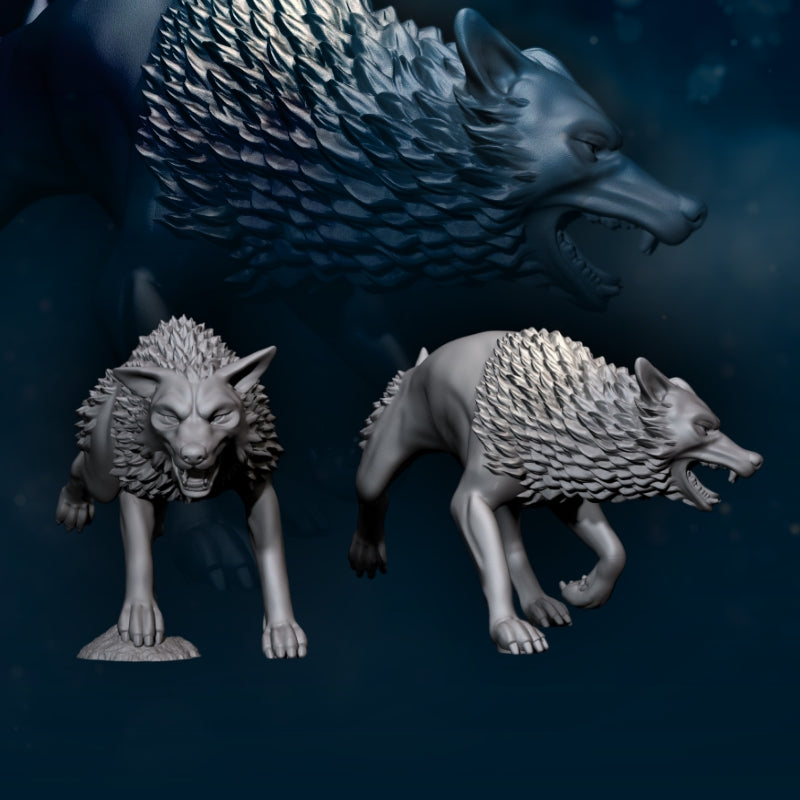 2x Savage Warg  - Davale Games