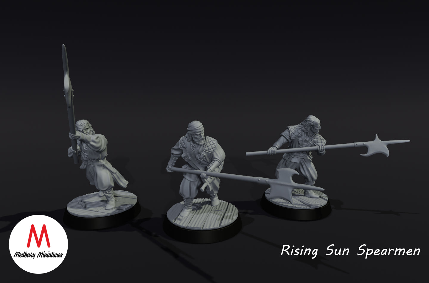 Rising Sun Spearman - Medbury Miniatures