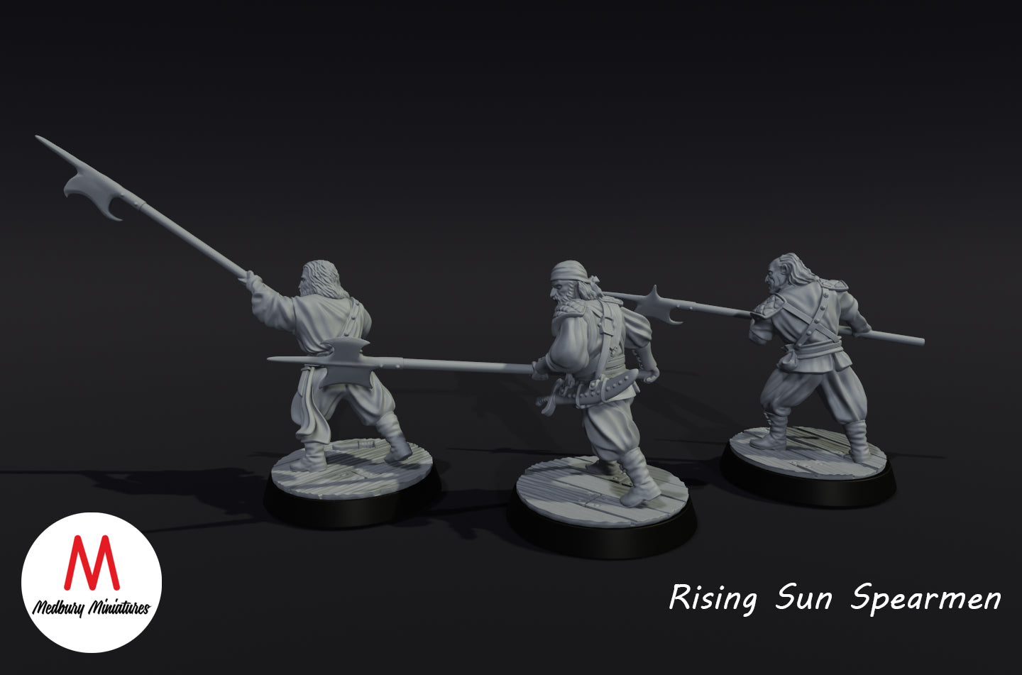 Rising Sun Spearman - Medbury Miniatures