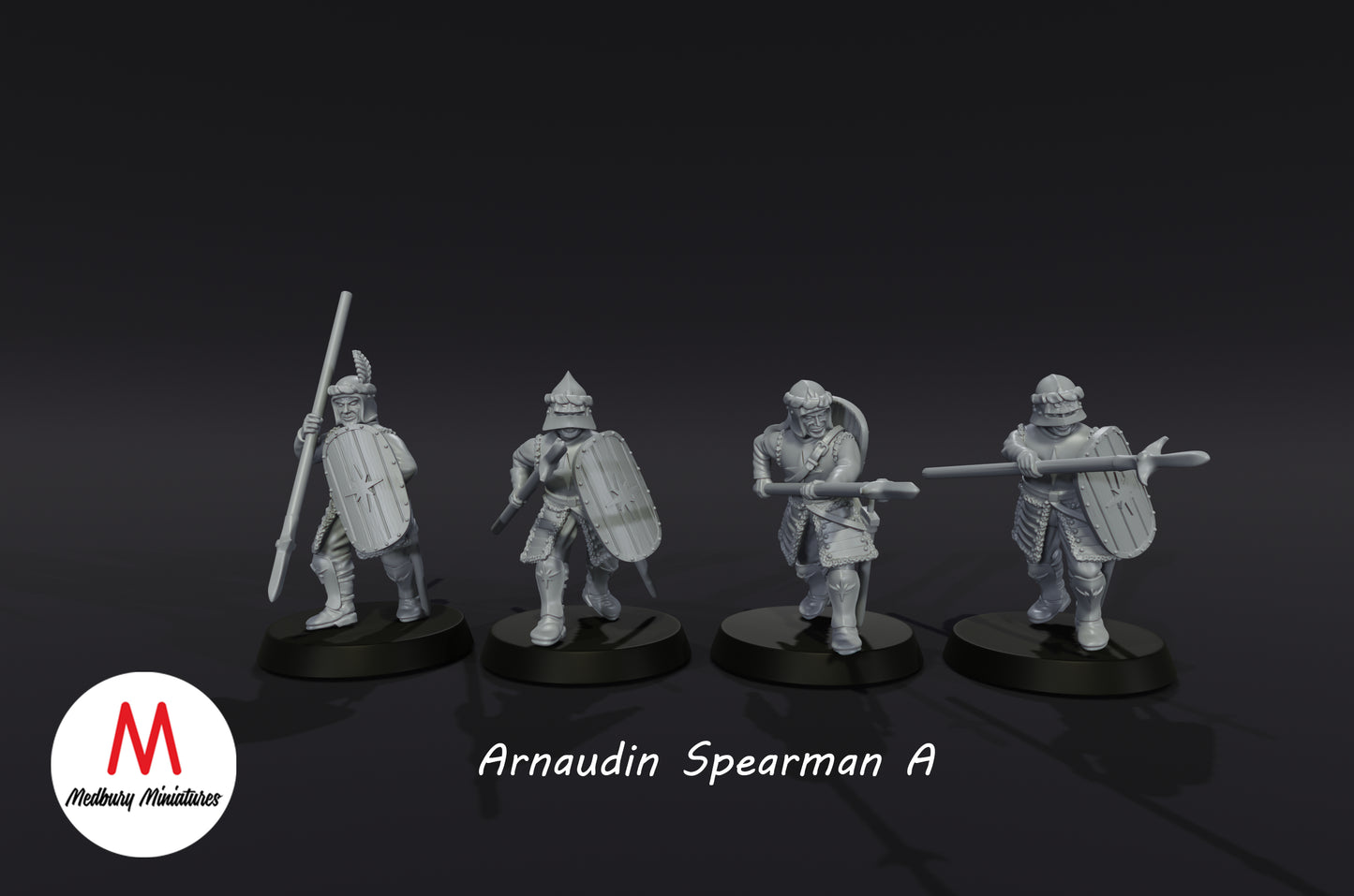 Arnaudin Spearmen Bundle - Medbury Miniatures