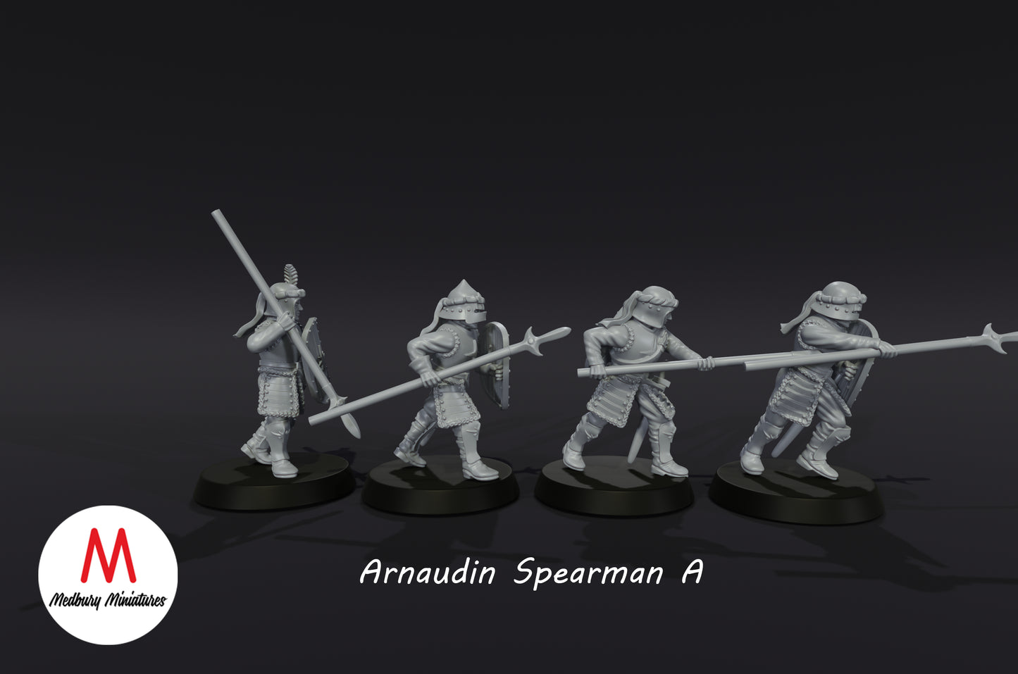 Arnaudin Speerkämpfer-Paket - Medbury Miniatures