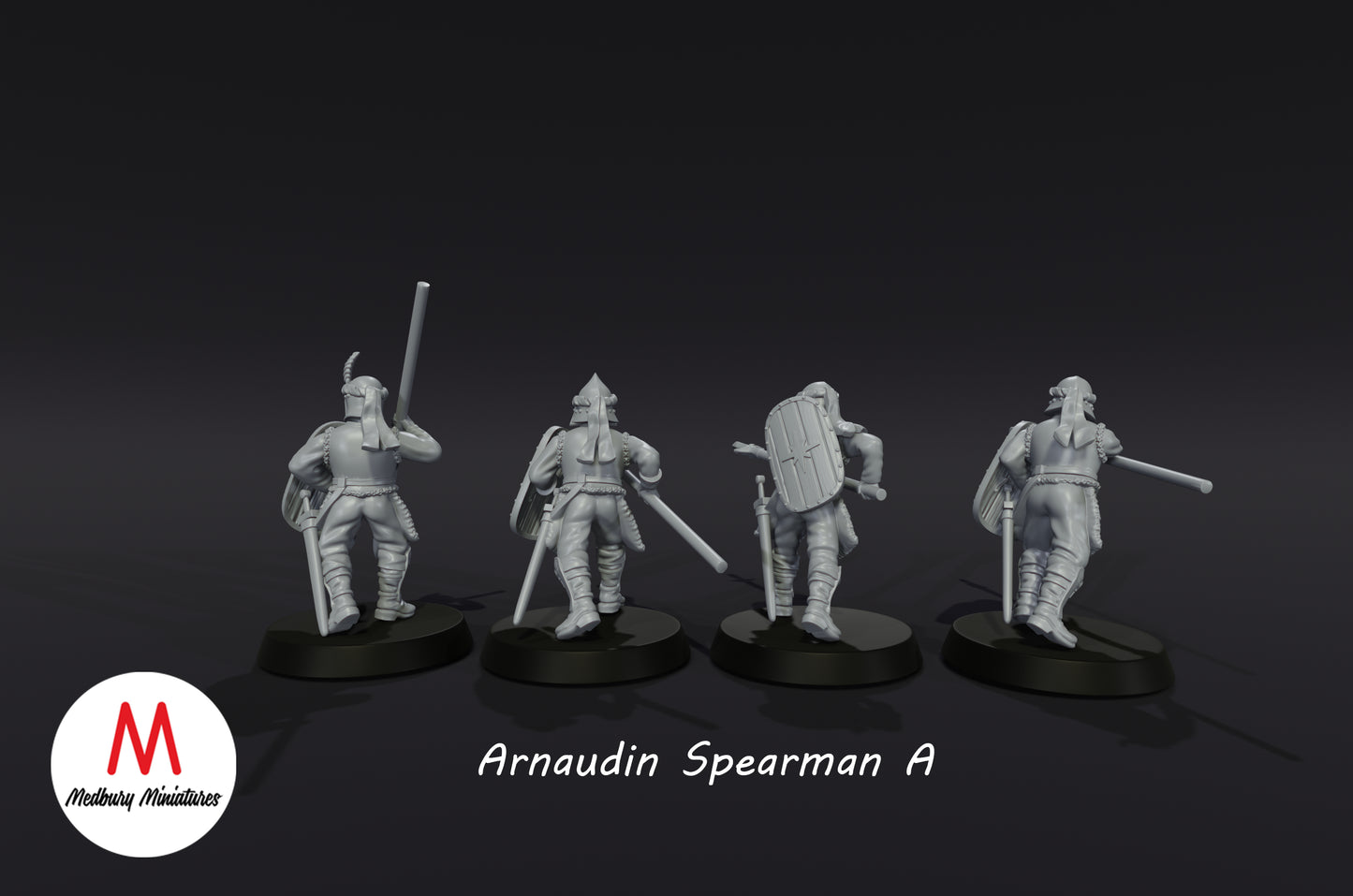 Arnaudin Spearmen Bundle - Medbury Miniatures