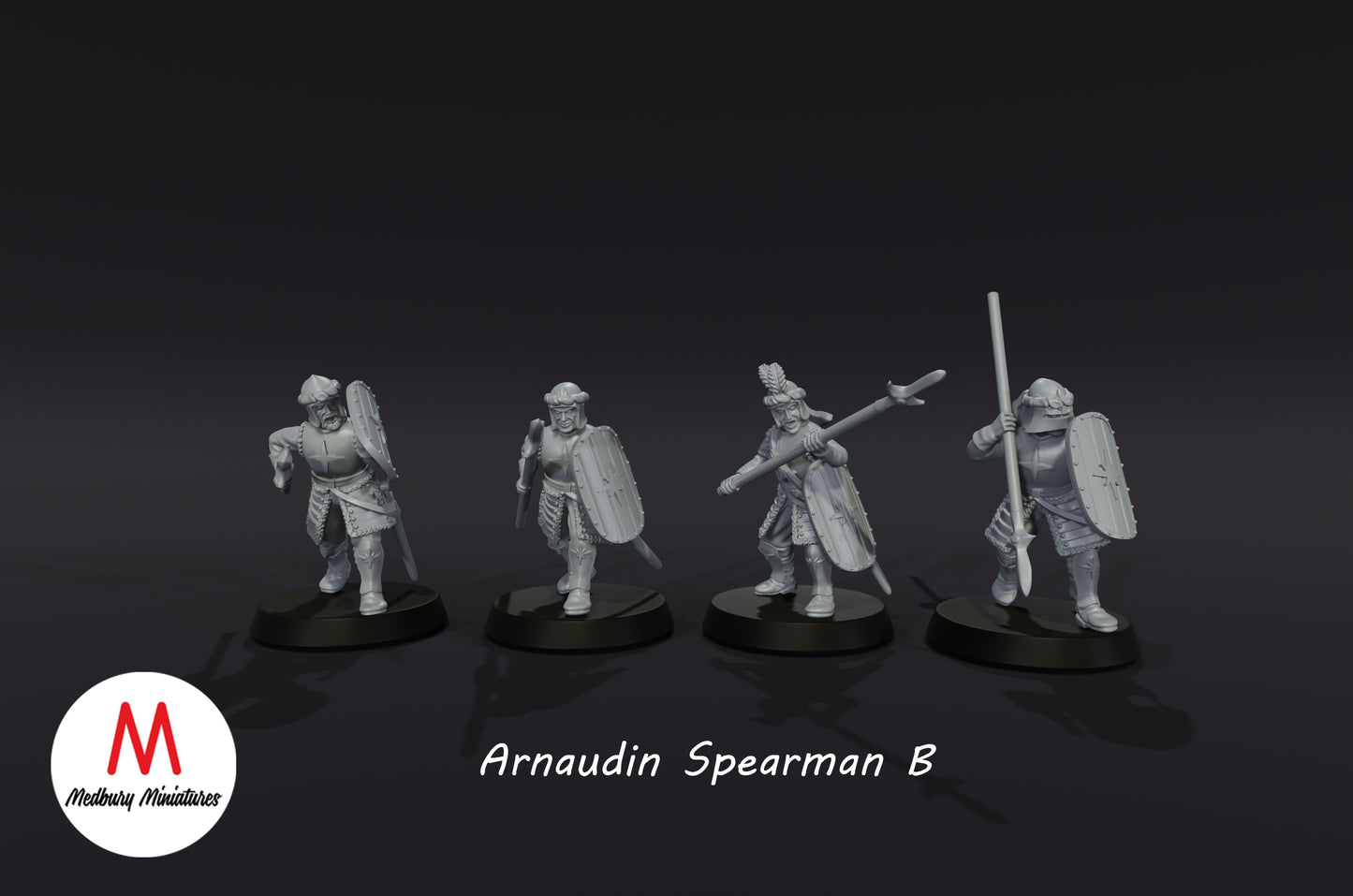 Arnaudin Speerkämpfer-Paket - Medbury Miniatures