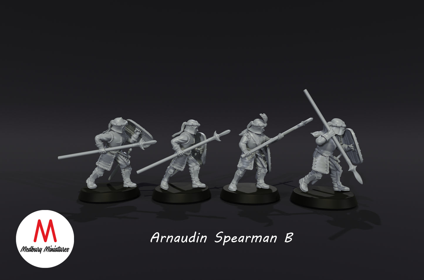 Arnaudin Spearmen Bundle - Medbury Miniatures