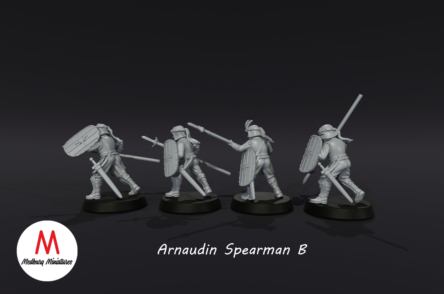 Arnaudin Spearmen Bundle - Medbury Miniatures