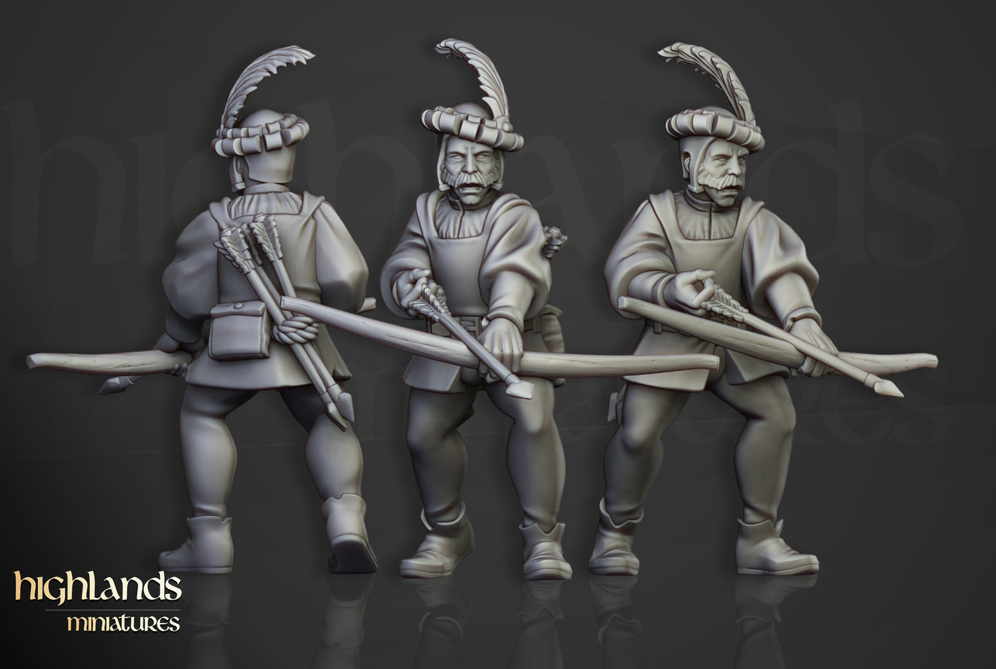 Milice des archers du Sunland - Highlands Miniatures