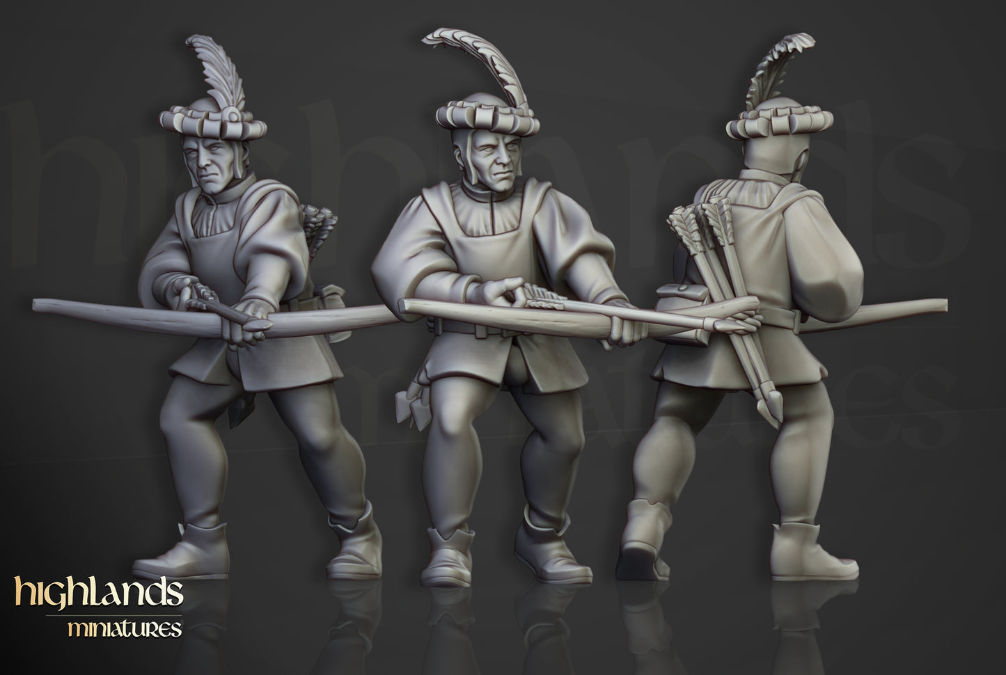 Milice des archers du Sunland - Highlands Miniatures