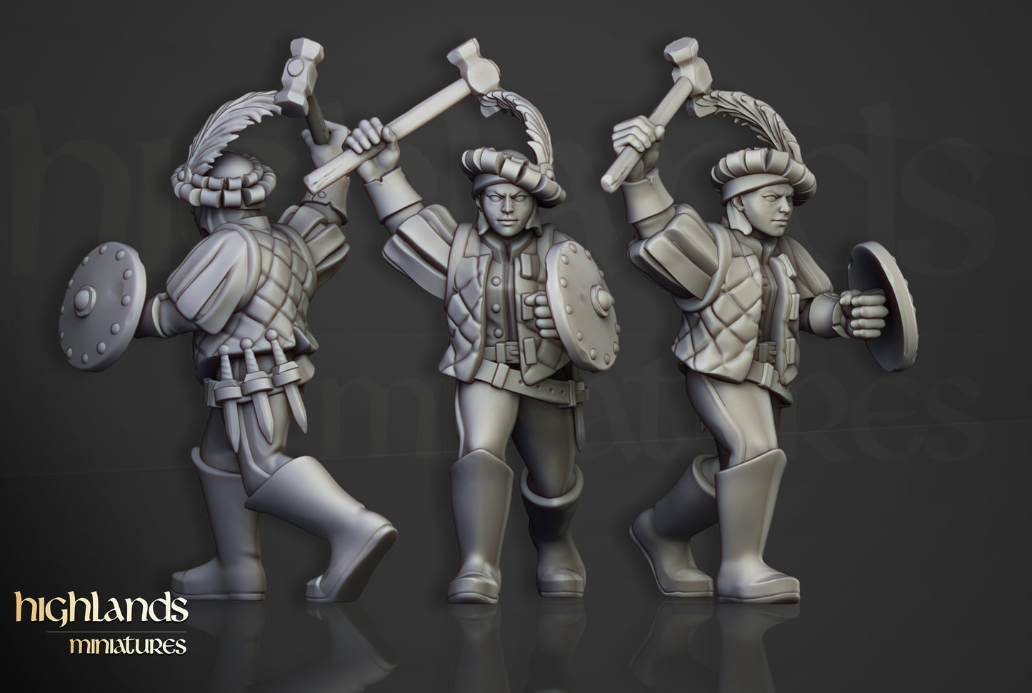 Sunland Militia - Highlands Miniatures