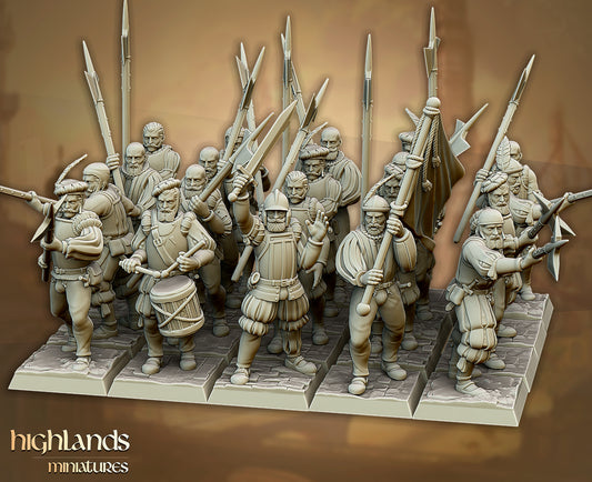 Troupes impériales de Sunland - Highlands Miniatures