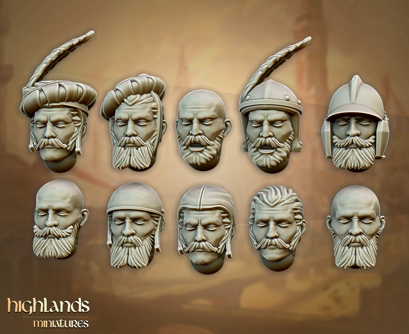 Troupes impériales de Sunland - Highlands Miniatures