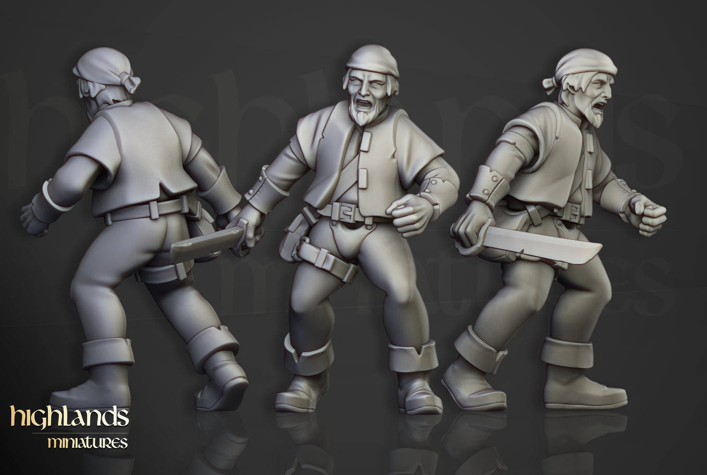 Sunland Militia - Highlands Miniatures