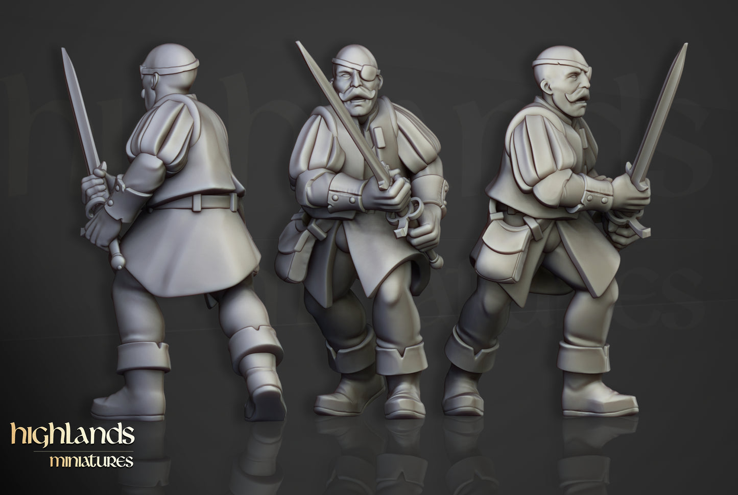 Sunland Militia - Highlands Miniatures