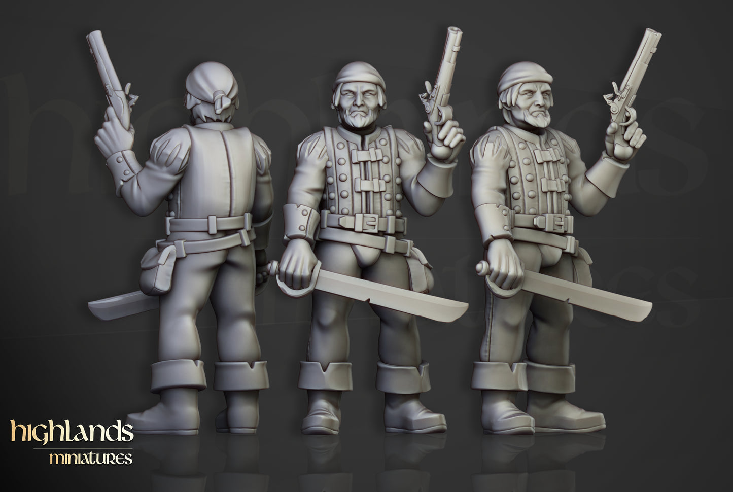 Sunland Militia - Highlands Miniatures