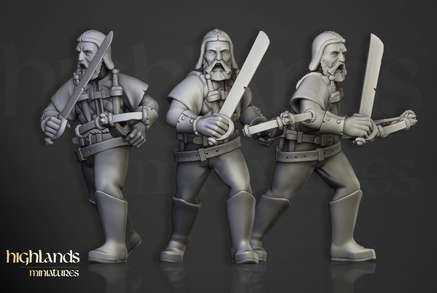 Sunland Militia - Highlands Miniatures