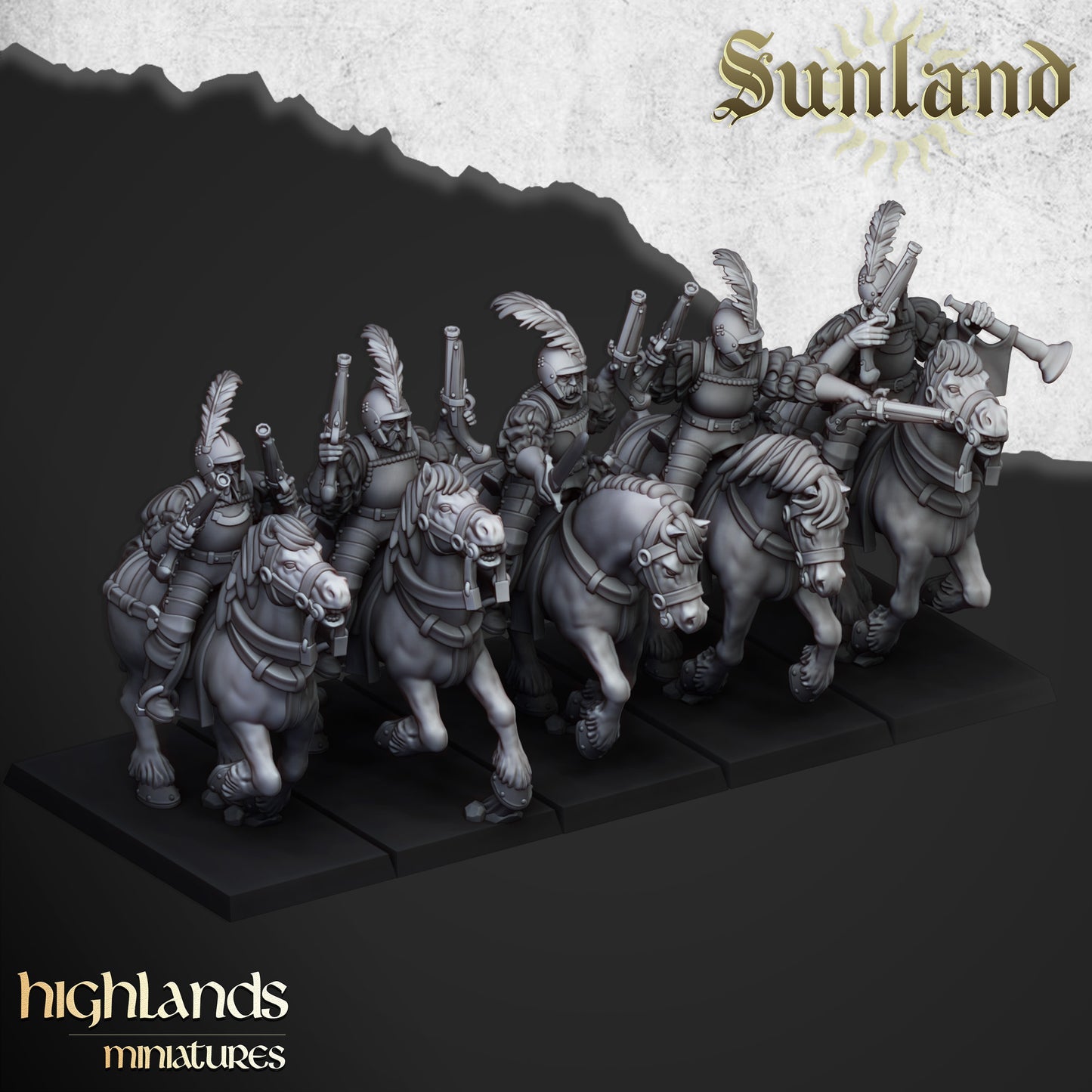 Sunland Pistoleers - Highlands Miniatures