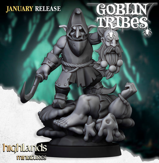 Sumpfgoblin-Boss - Highlands Miniatures