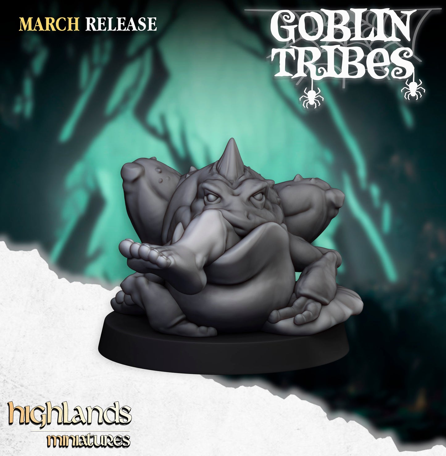 Troupeau de gobelins des marais - Highlands Miniatures