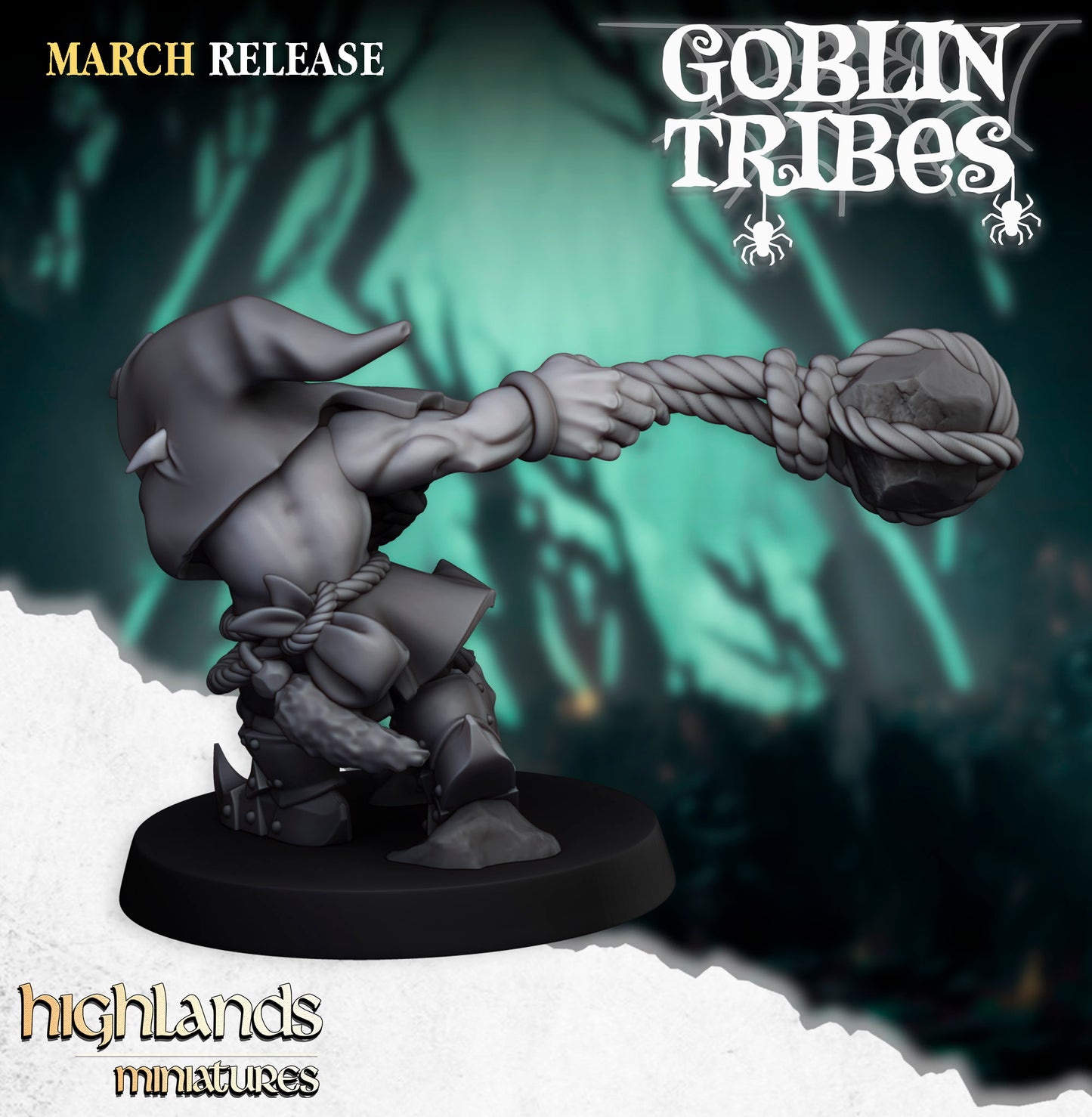 Swamp Goblins Stonethrowers - Highlands Miniatures