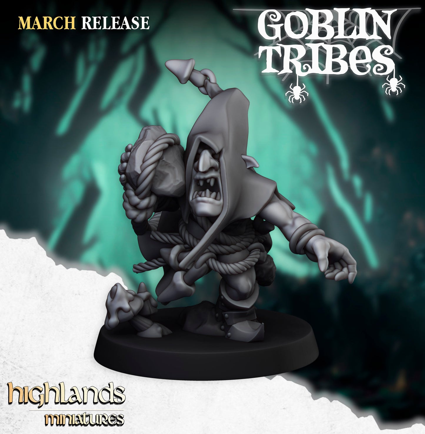 Lanceurs de pierres des gobelins des marais - Highlands Miniatures