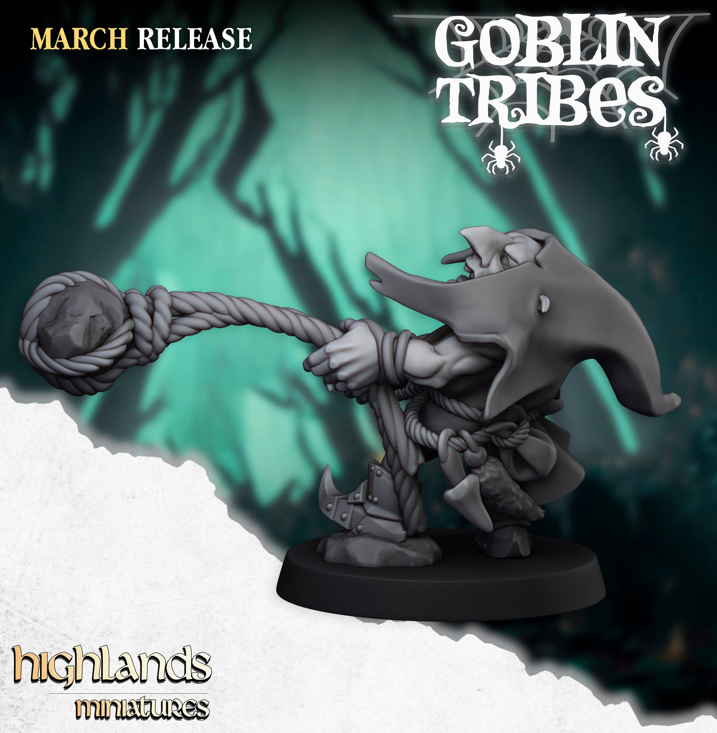 Swamp Goblins Stonethrowers - Highlands Miniatures