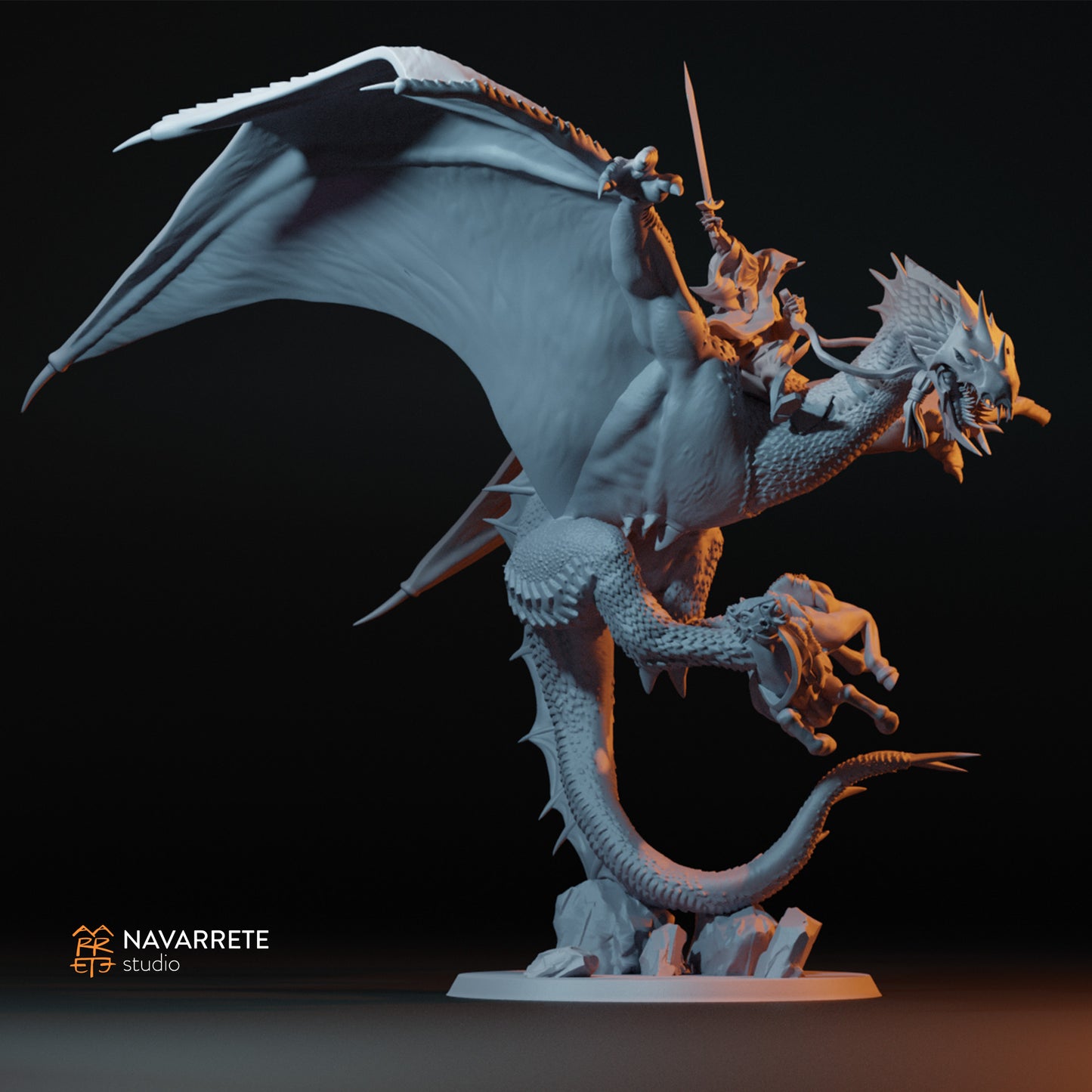 Le Roi Oriental sur Wyvern - Studio Navarrete