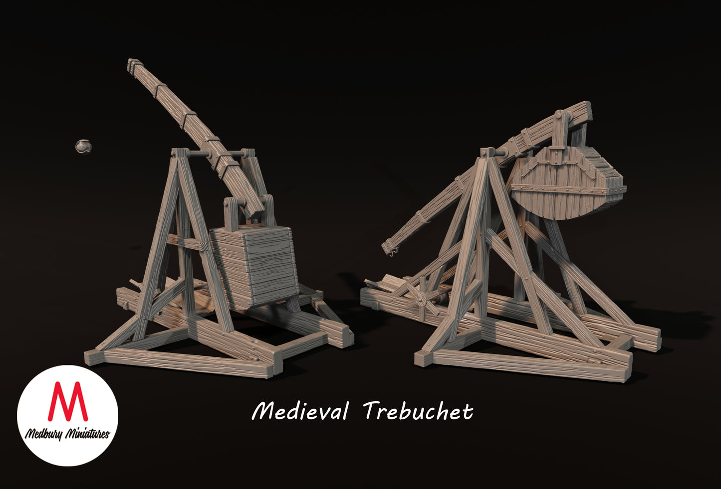 Trébuchet médiéval - Medbury Miniatures