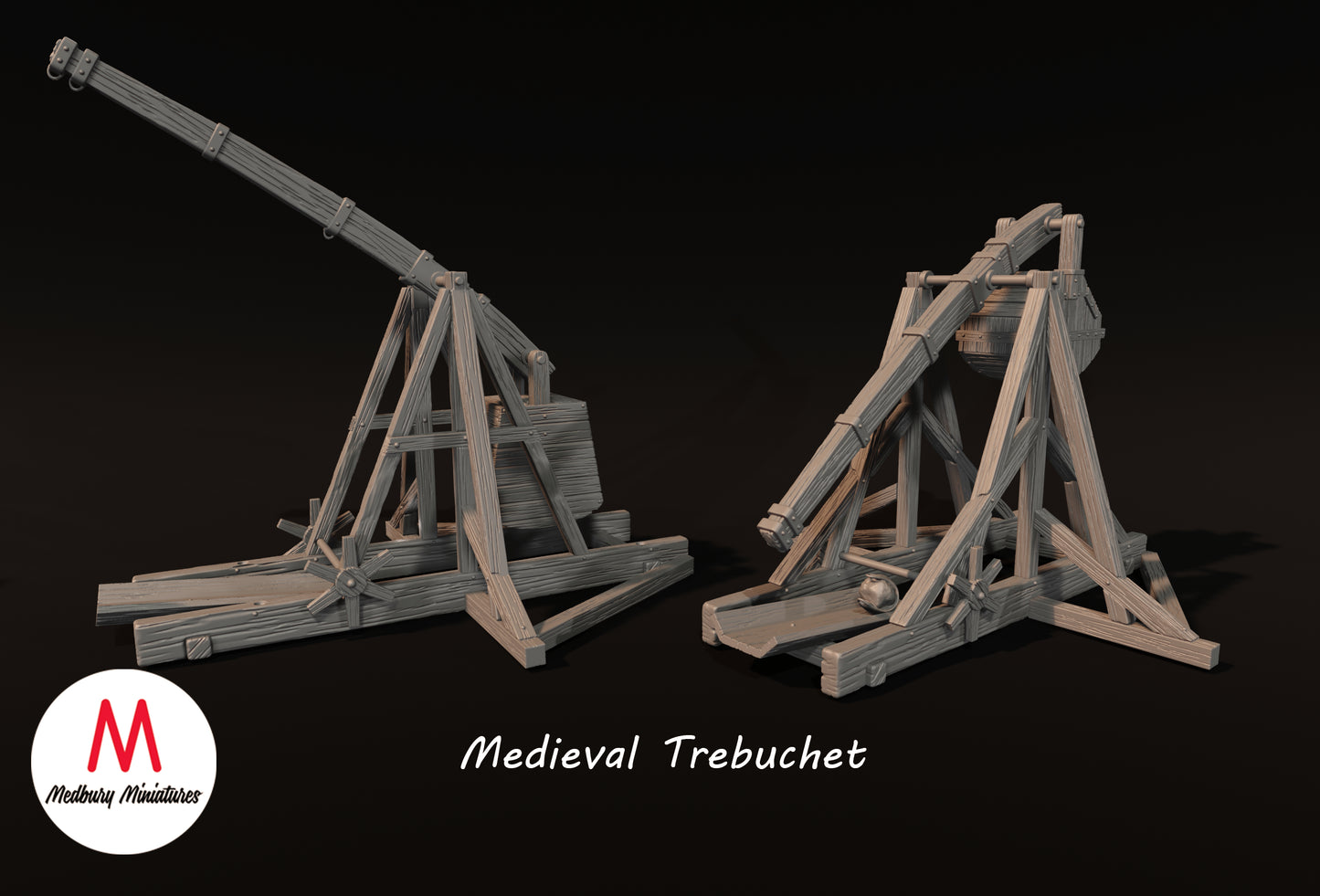 Trébuchet médiéval - Medbury Miniatures