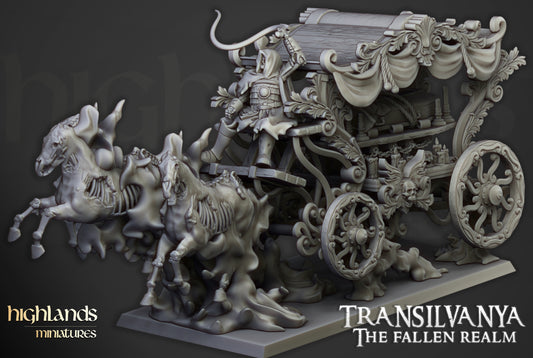 Undead Boyar Chariot - Highlands Miniatures