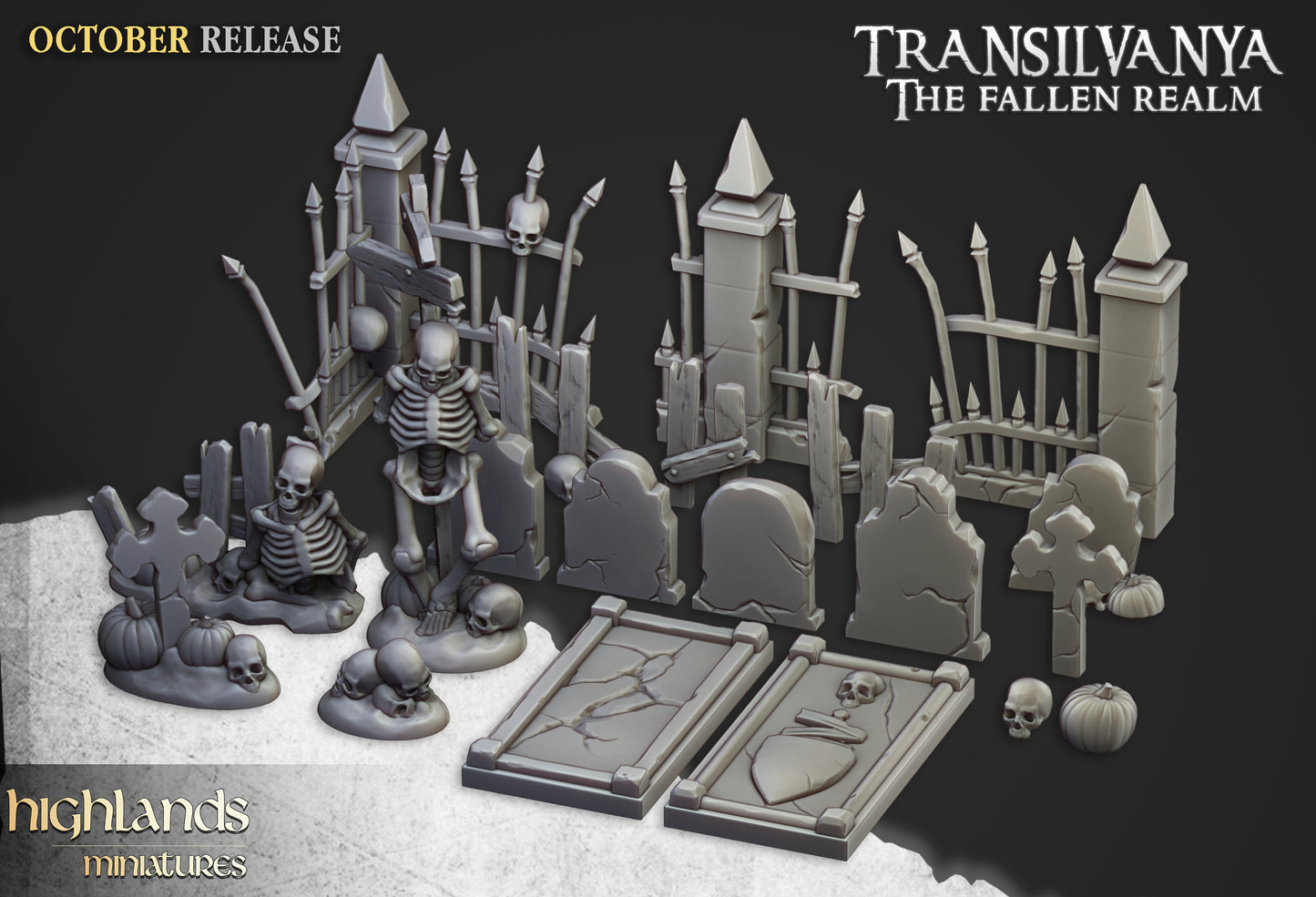 Undead Terrain - Highlands Miniatures