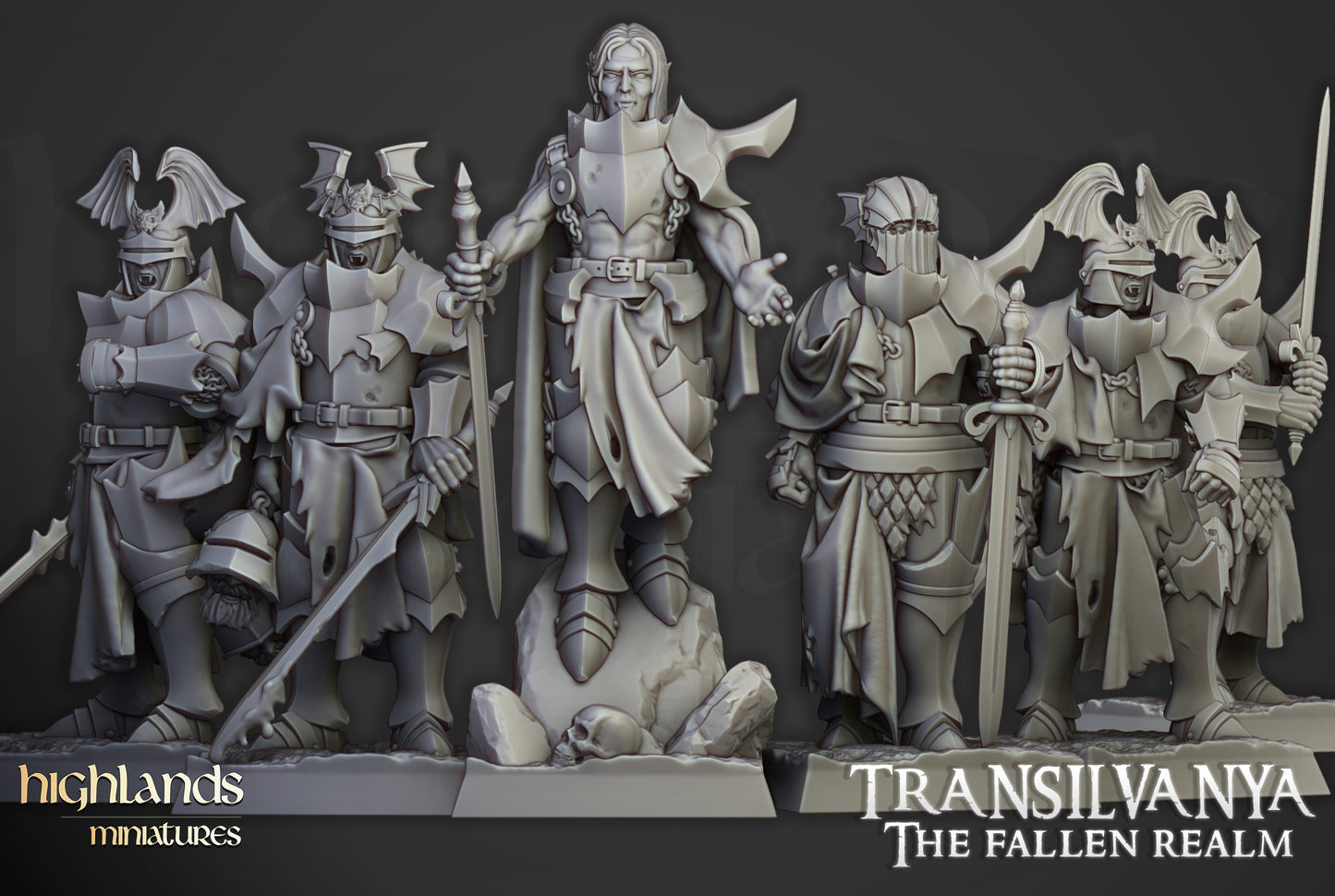 Vampire Neophytes - Highlands Miniatures