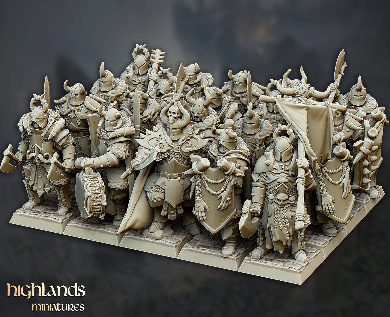 Guerriers Varyag - Miniatures des Highlands