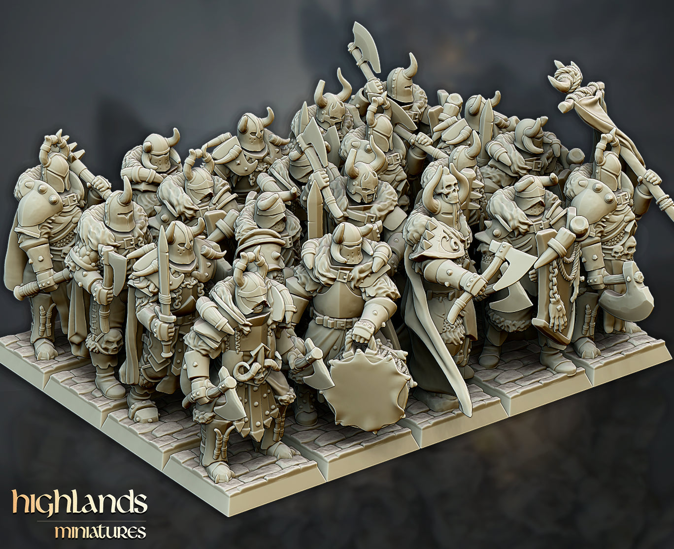 Warjag-Krieger - Highlands Miniatures