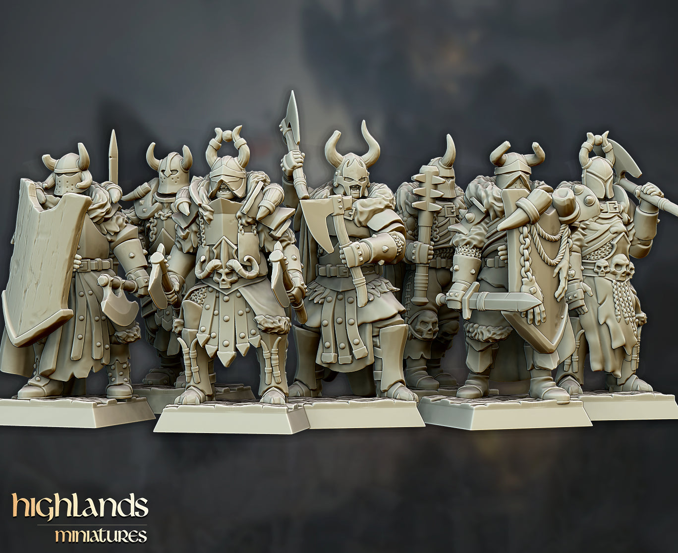 Guerriers Varyag - Miniatures des Highlands