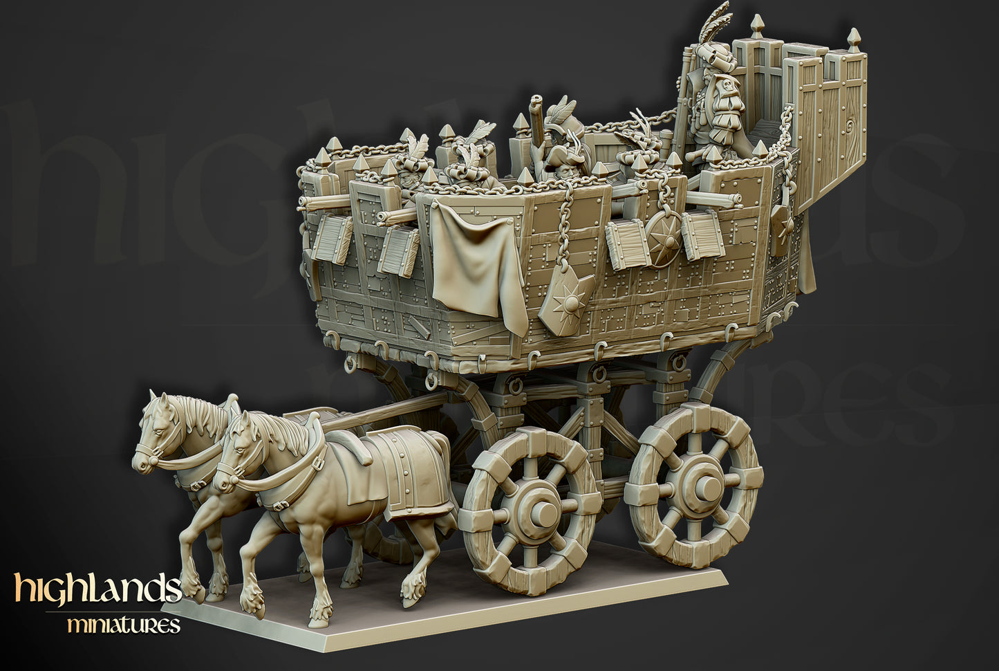 Der Wittemberg-Wagen - Highlands Miniatures