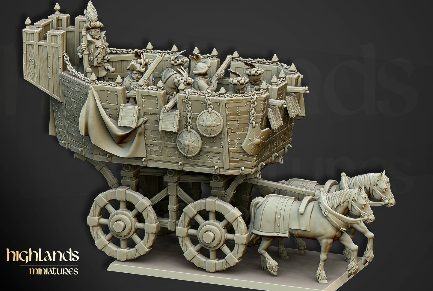 The Wittemberg Wagon - Highlands Miniatures