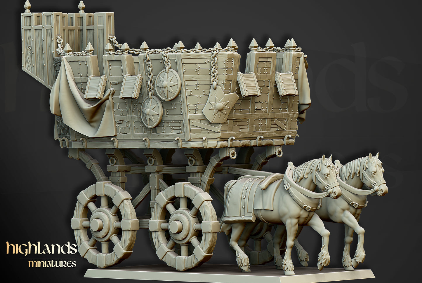 The Wittemberg Wagon - Highlands Miniatures