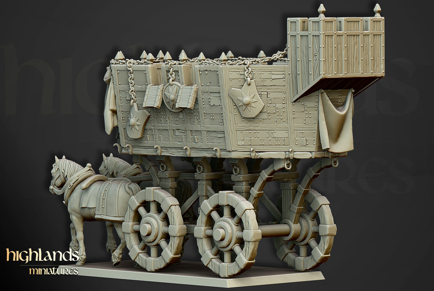 The Wittemberg Wagon - Highlands Miniatures