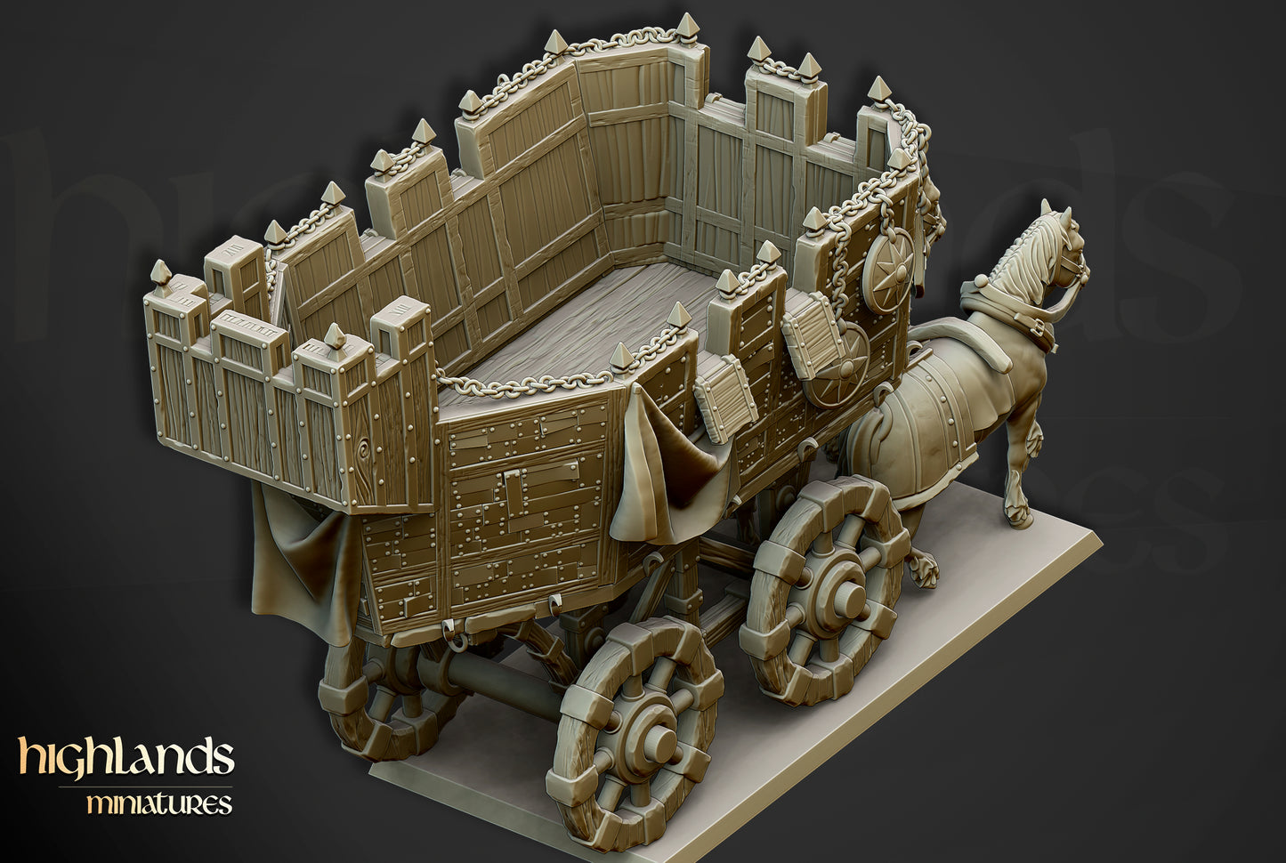 The Wittemberg Wagon - Highlands Miniatures