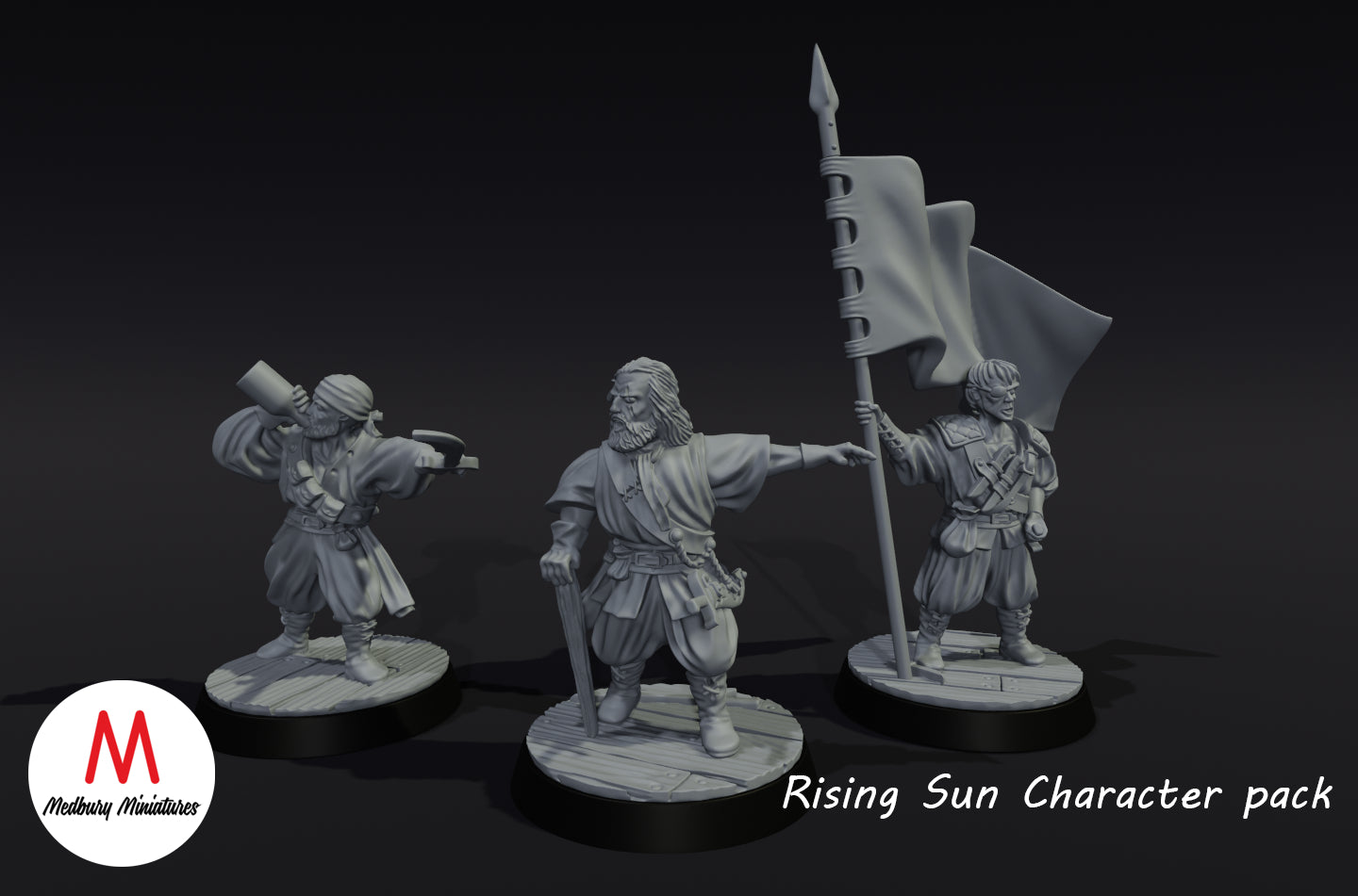 Rising Sun Charakterpaket 1 - Medbury Miniatures