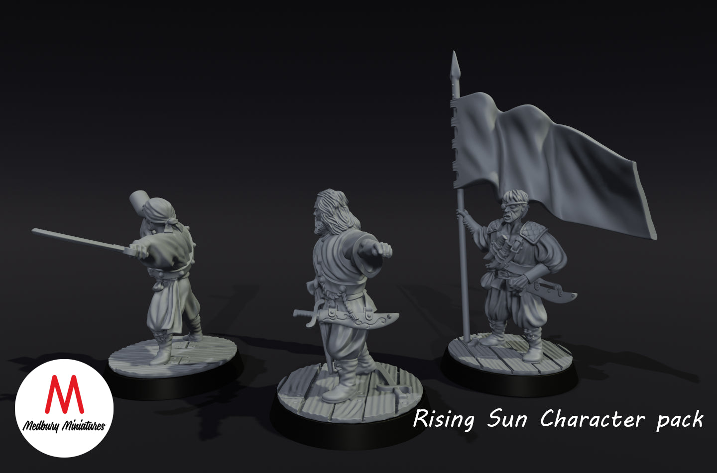 Rising Sun Charakterpaket 1 - Medbury Miniatures