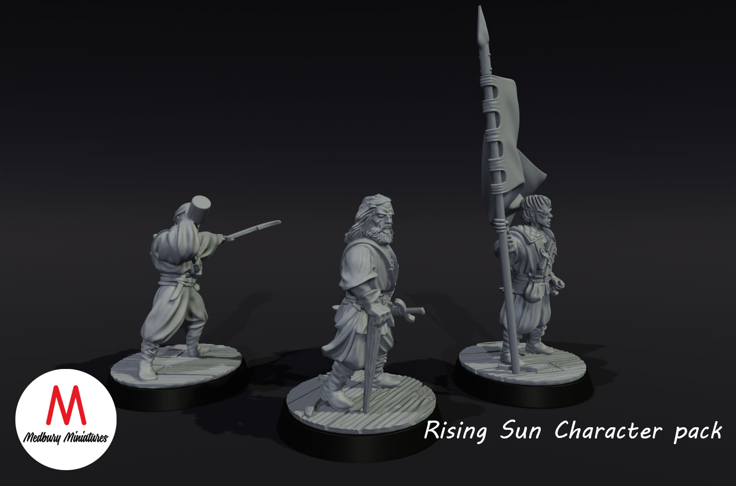 Rising Sun Charakterpaket 1 - Medbury Miniatures