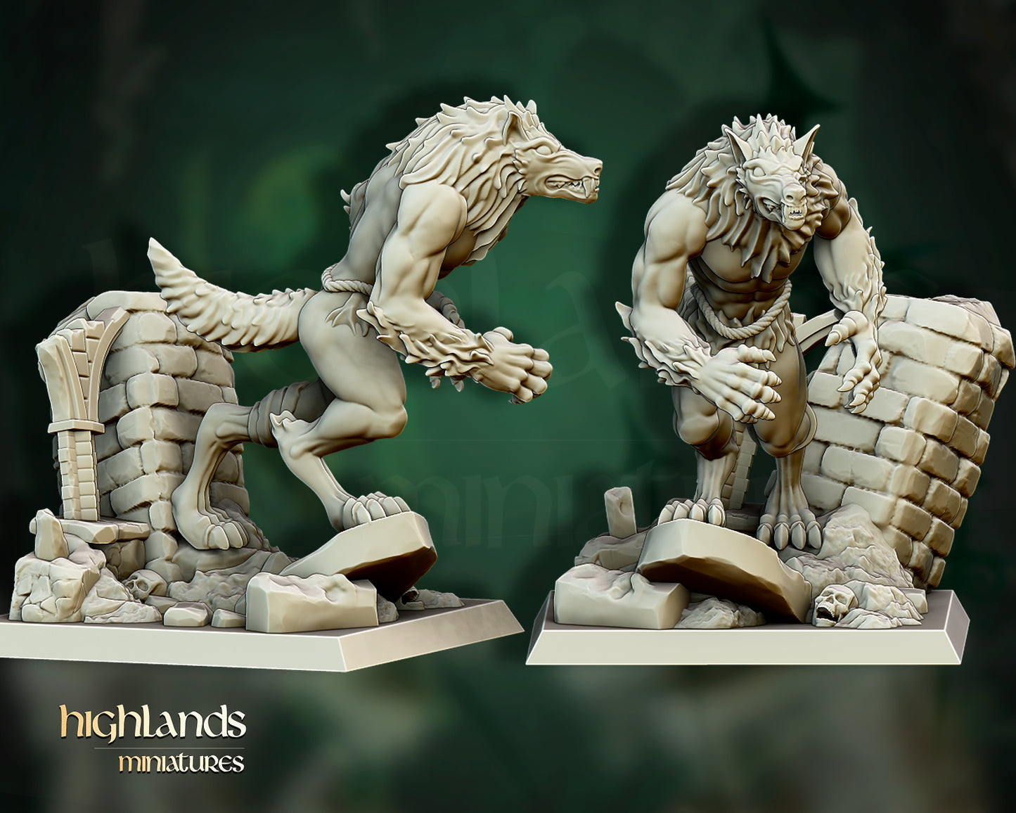 Werewolves Unit - Highlands Miniatures