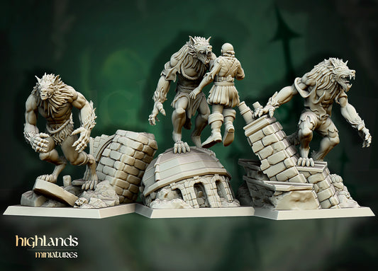 Werwolf-Einheit - Highlands Miniatures